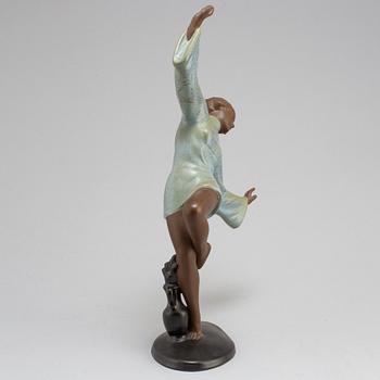 A second quarter of the 20th century ceramic figurine, probably Austria.