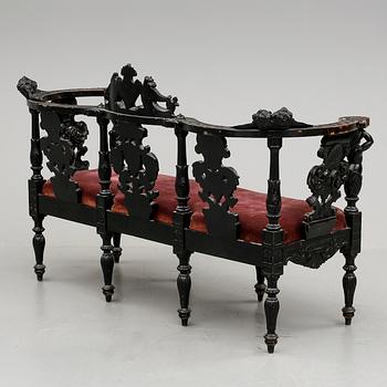 SOFFA, barockstil, 1800-talets slut.