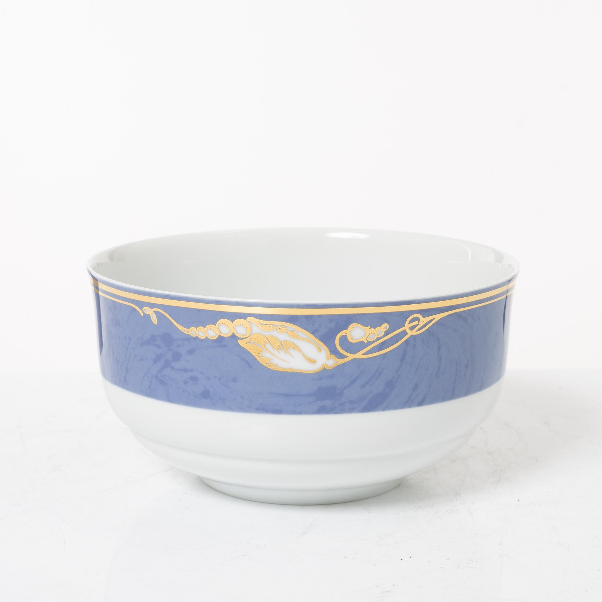 Royal Copenhagen, a 66-piece dinner and coffee service, 'Magnolia', Denmark, 1992-99.