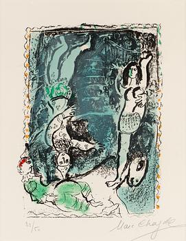 367. Marc Chagall, "La pirouette bleue".