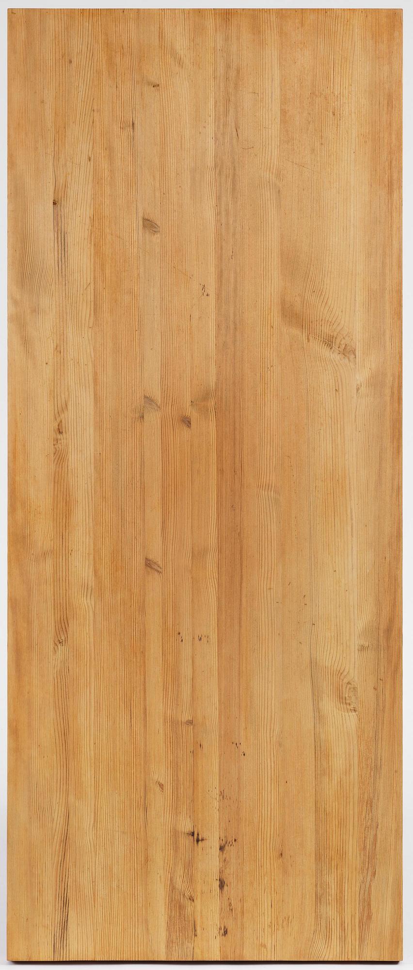 Axel Einar Hjorth, a stained pine "Lovö" dining table, Nordiska Kompaniet, 1930s.