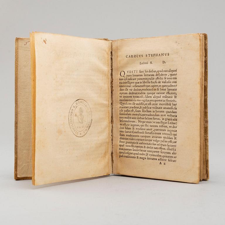 BOOK, Children’s book, 1535.