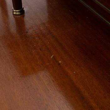 A Georgian style desk, mid 20th century.