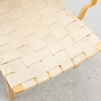 Bruno Mathsson, a pair of 'Eva' armchairs, DUX, Sweden, second half of the 20th century.