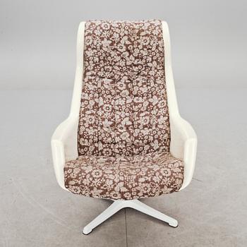 FÅTÖLJ "Galaxy" Alf Svensson, Yngve Sandström för Dux 1970-tal.