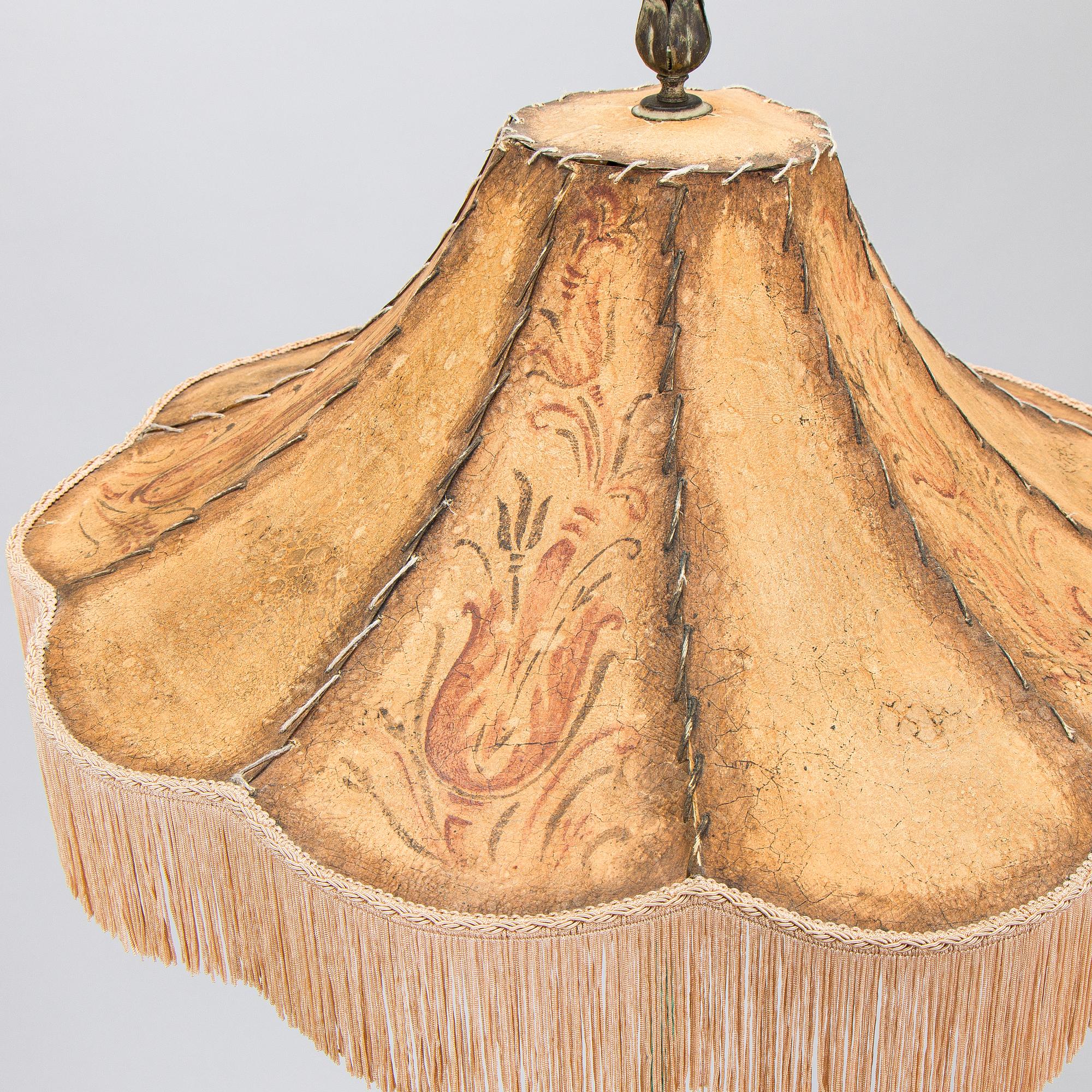 A 1930s model '811' floor lamp for Taidetakomo Hakkarainen, Finland.