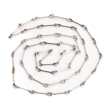 Björn Weckström, halskedja, "Silver Path", sterlingsilver, Lapponia.