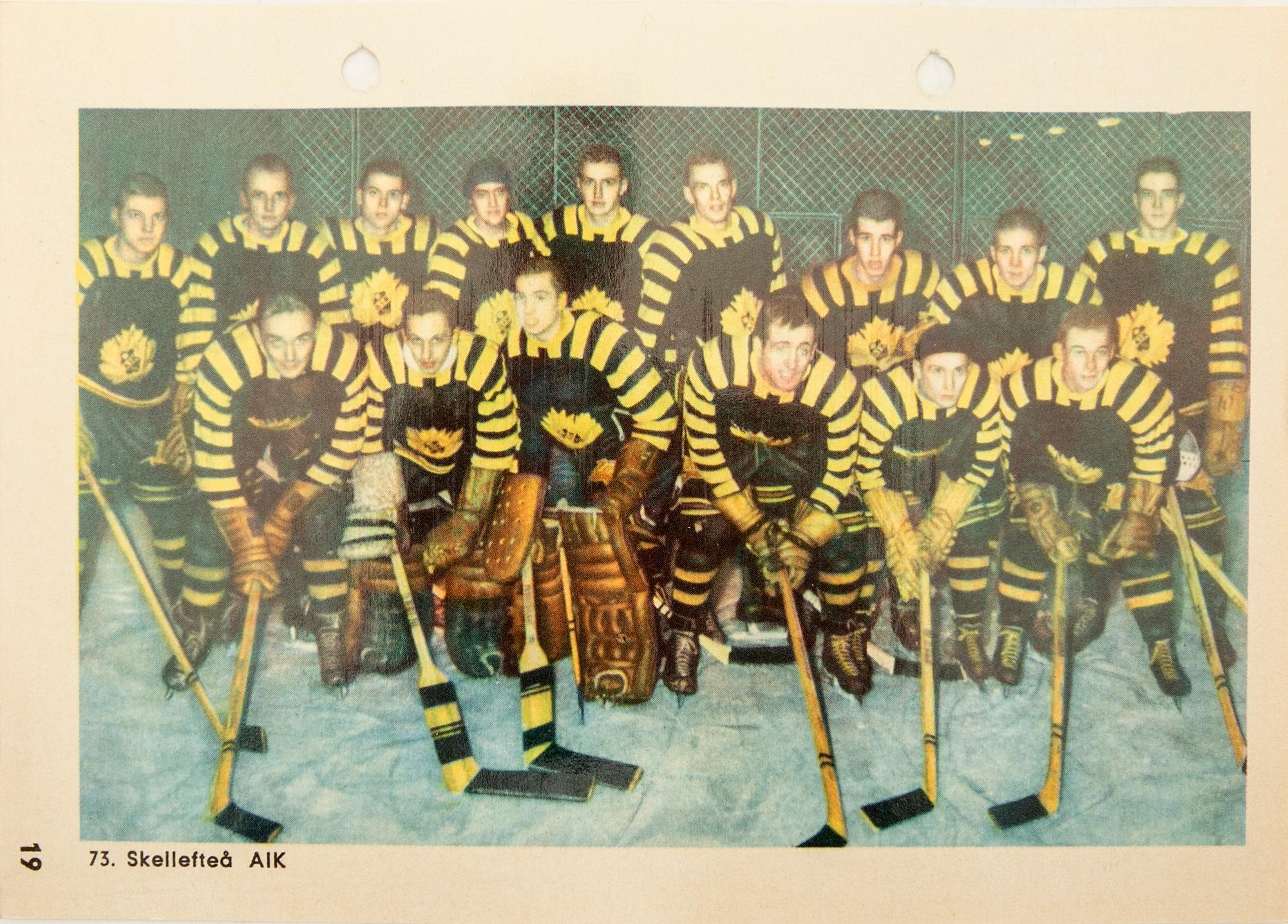 Idolkort, "Sportens stjärnor", bl a Cassius Clay, Nacka Skoglund mfl Hemmets Journal, 1960-tal.