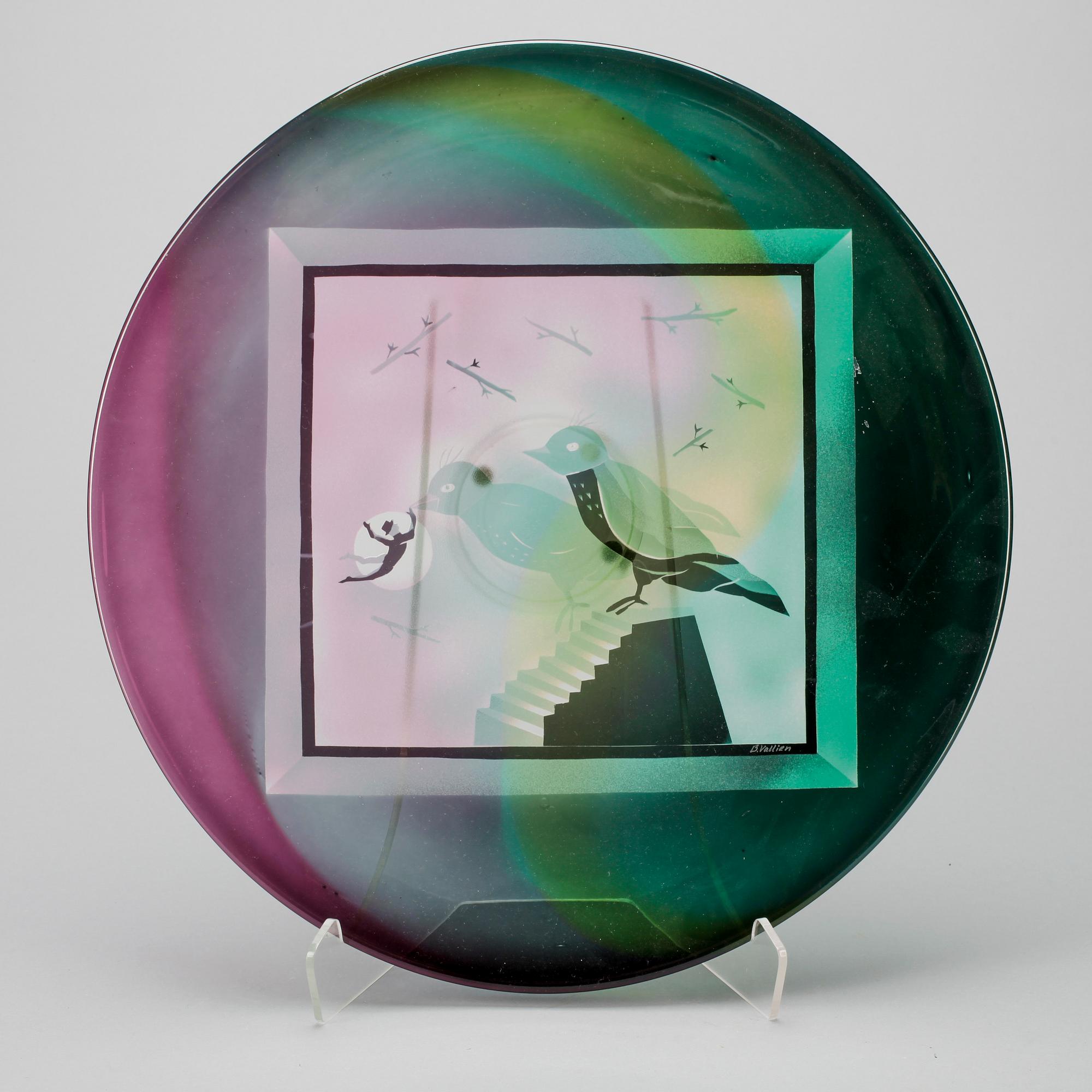 FAT, glas, Bertil Vallien, Kosta Unik, B34.