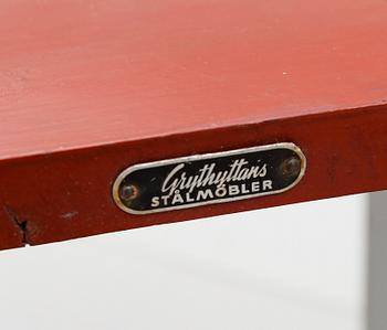 TRÄDGÅRDSSTOLAR, 4 st, "Stol 6", Arthur Lindqvist, Grythyttan, 1900-talets mitt.