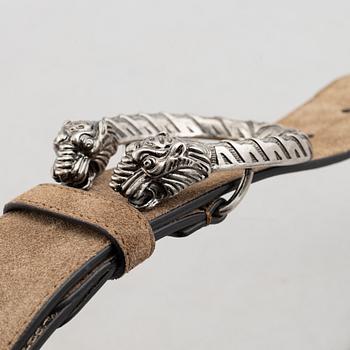 Gucci, skärp, "Dionysus GG Supreme belt". Strl 80.