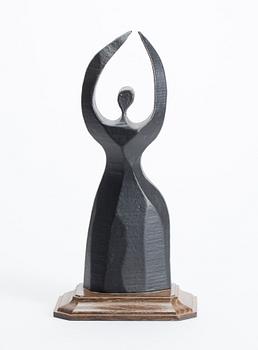 GUNNAR KANEVAD, skulptur, gjutjärn, utförd 1976.