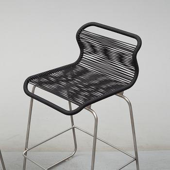 A pair of 'Tivoli' chairs by Verner Panton.