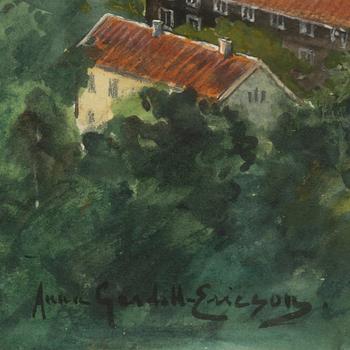 Anna Gardell-Ericson, View over Gränna.