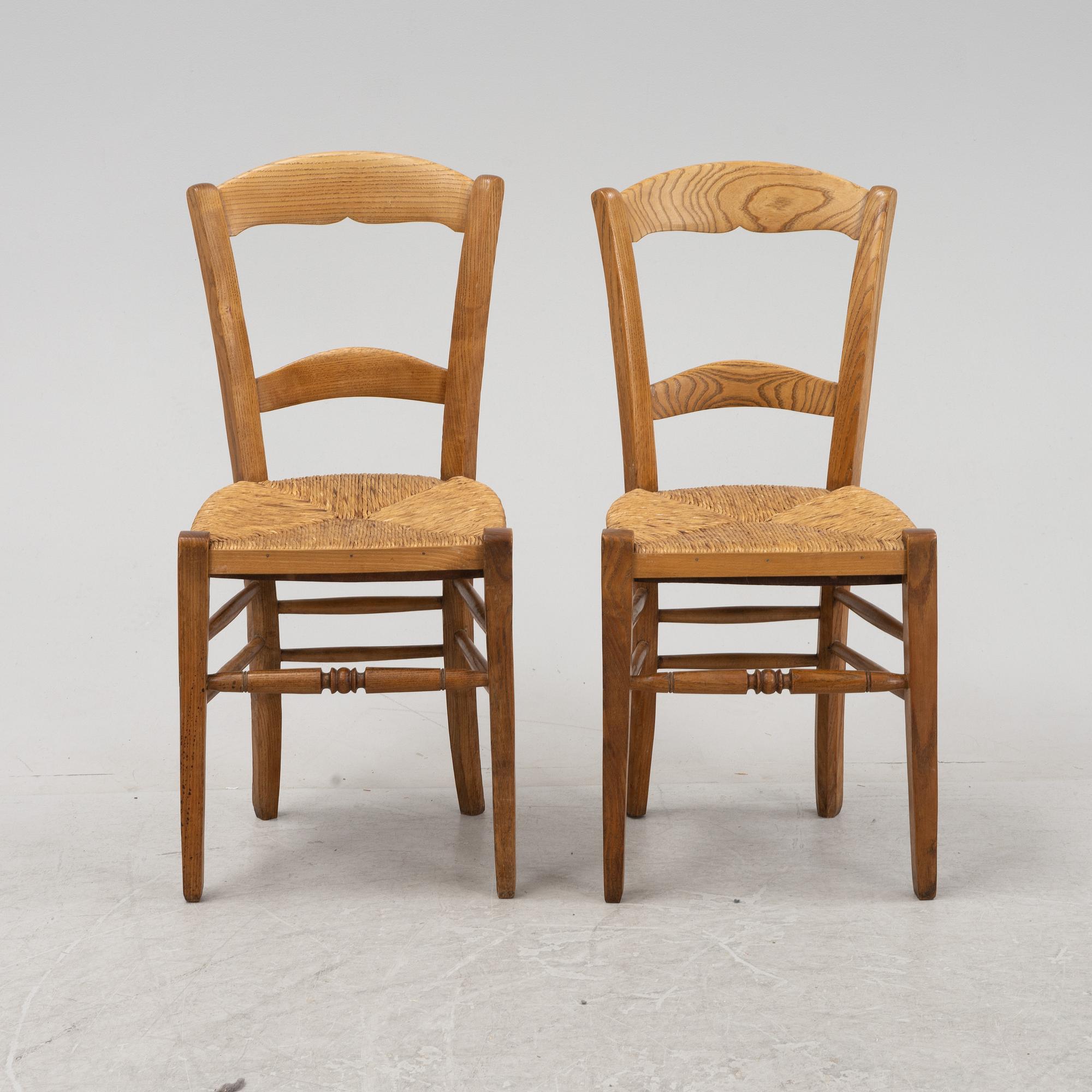 Stolar, 6 st, 1900-talets andra hälft.