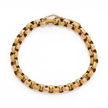 Bracelet, 14K, Kultateollisuus Oy, Turku 1962.