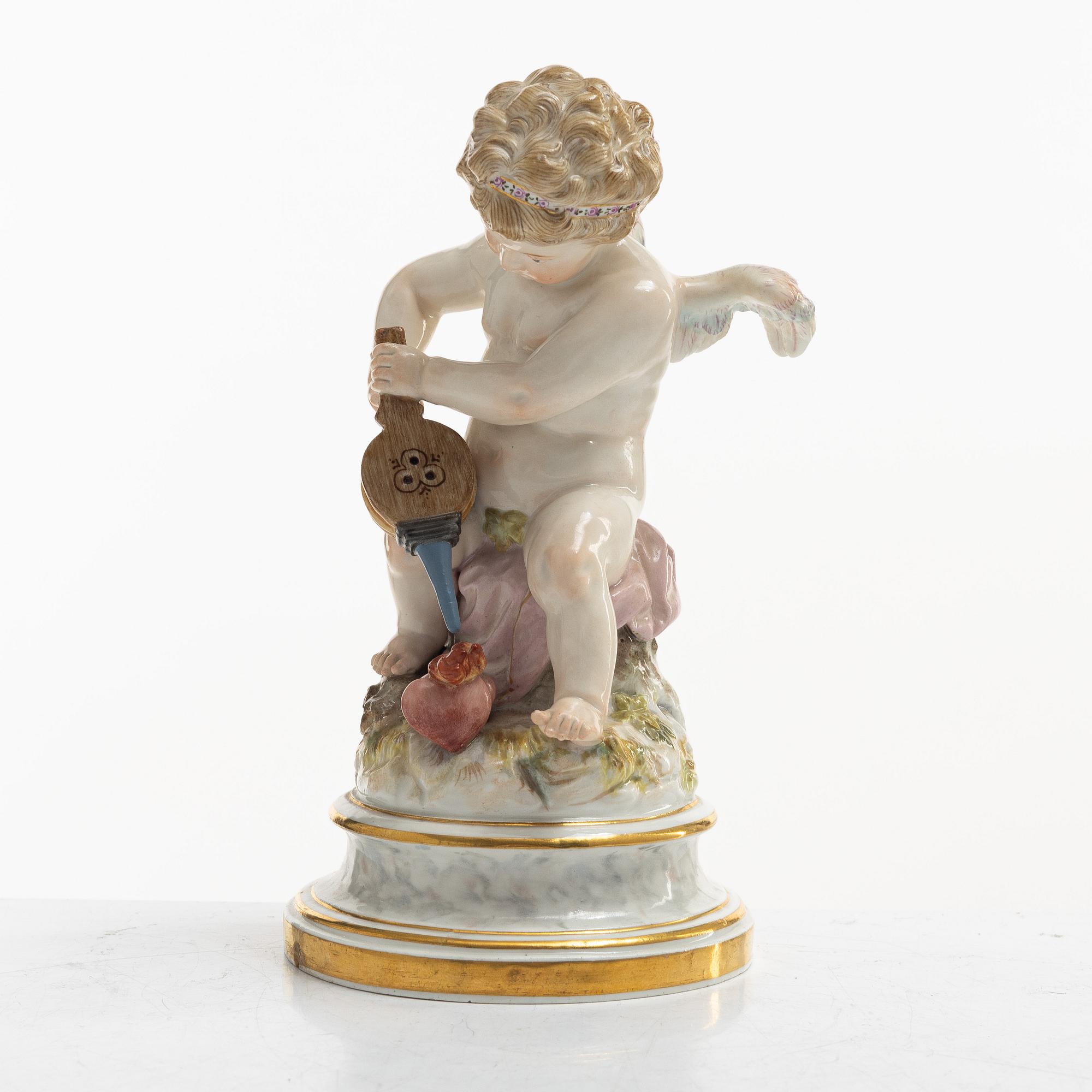Meissen, Figurin, porslin, omkring år 1900.