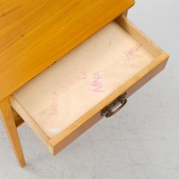 A pair of bedside tables, mid 20th Century.