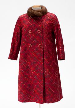 199. A Jaques Heim/Märthaskolan ensemble, coat and dress, 1963/64.