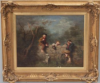 JOHN BROWN ABERCROMBY, olja på duk, signerad och daterad 1867.