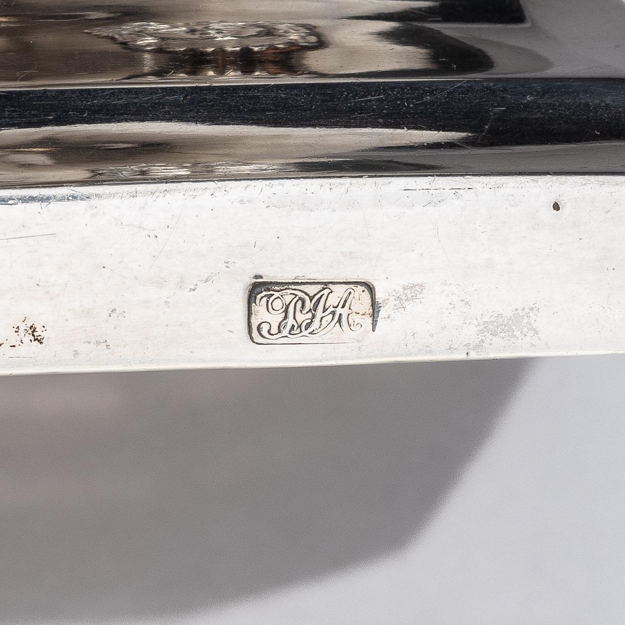 A pair of Swedish Gustavian late 18th century silver candlesticks, marks of Pehr Zethelius, Stockholm 1799.