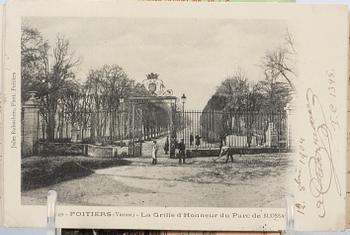 PARTI VYKORT, omkring sekelskiftet 1900.