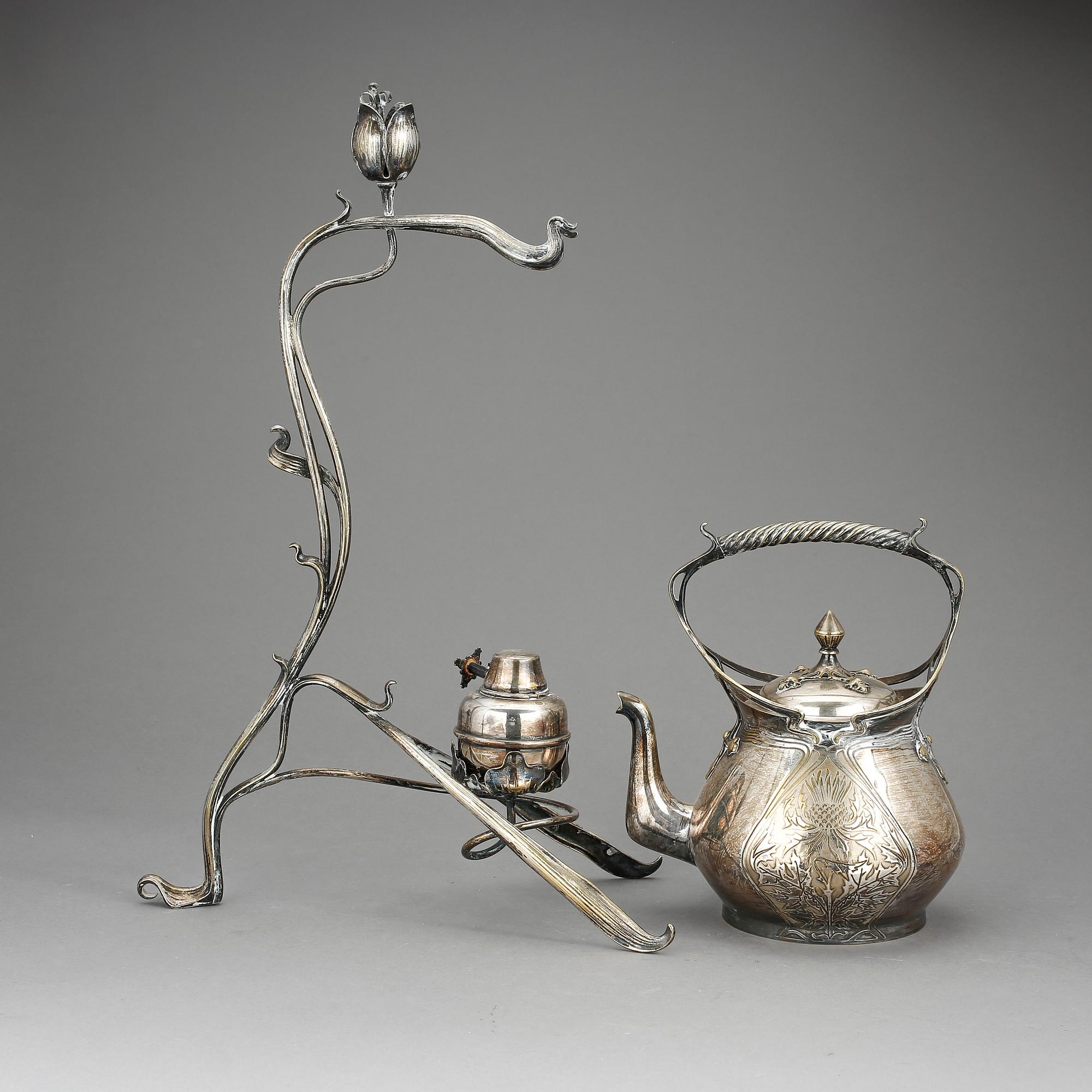 TEKÖK, nysilver, jugend, 1900-talets första kvartal.