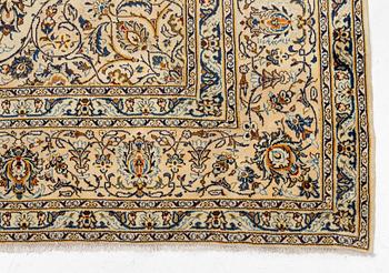 Carpet, oriental, Keshan, 363 x 232 cm.