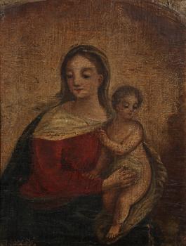 OKÄND KONSTNÄR, olja på duk, 1700-tal.