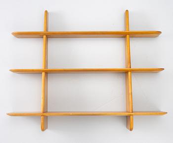 Ilmari Lappalainen, vägghylla /bokhylla "Leo", Asko 1900-talets mitt.