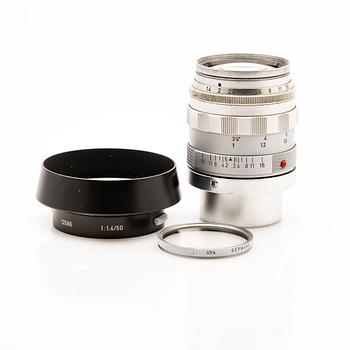 Summilux 1:1.4/50 Leitz Wetzlar.