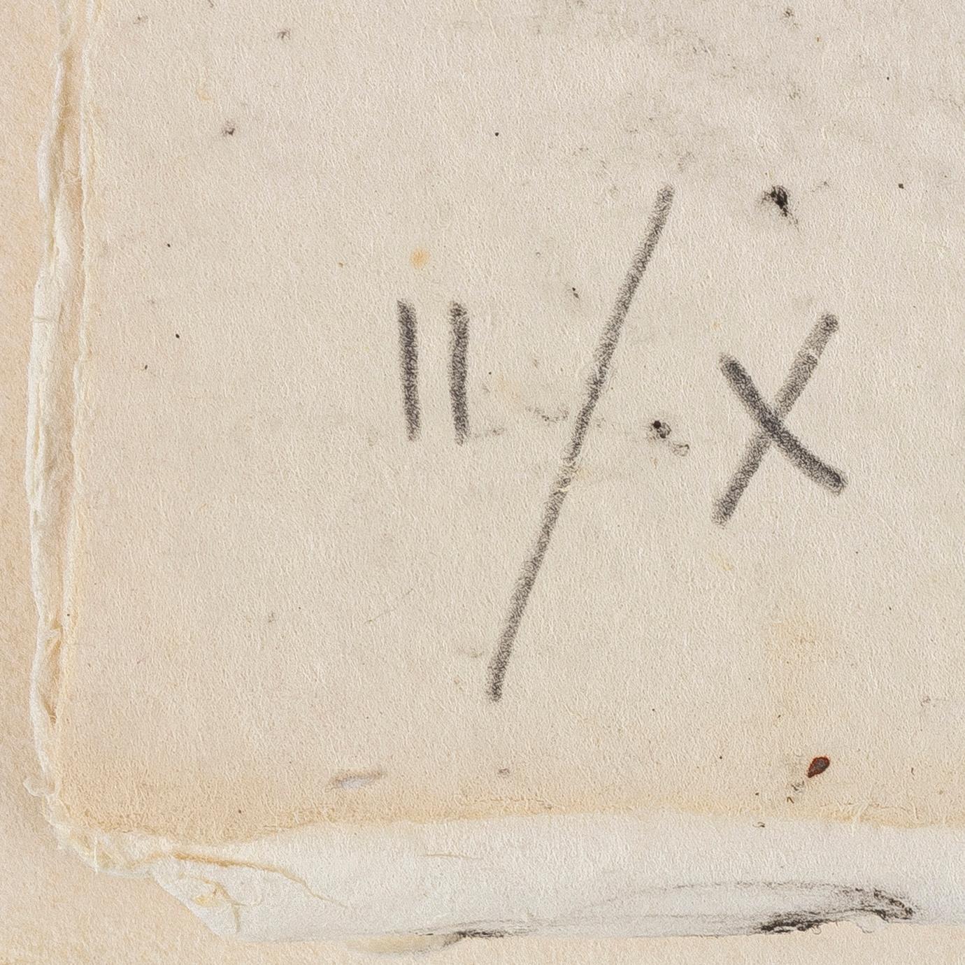 James Coignard, "Visage-Silex Quatre Gravures Originales".