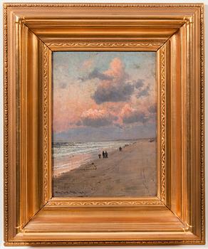 Thorsten Waenerberg, SUNSET ON THE BEACH.