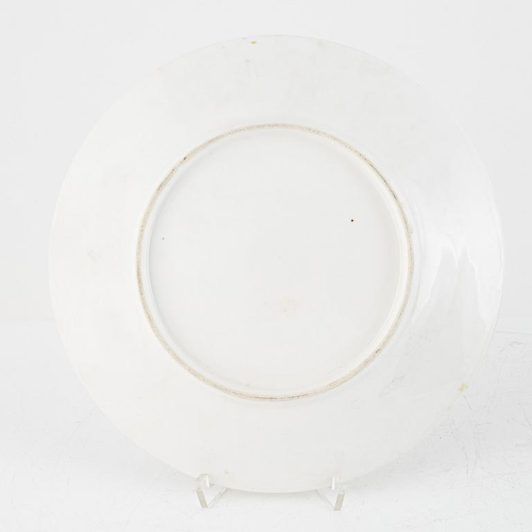 Tallrikar, 8 st, Duc d'Angoulême, Paris, Frankrike, 1790-1829.