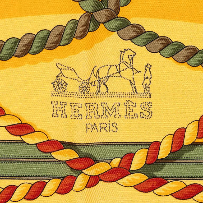 Hermès, scarf "Grand tenue".