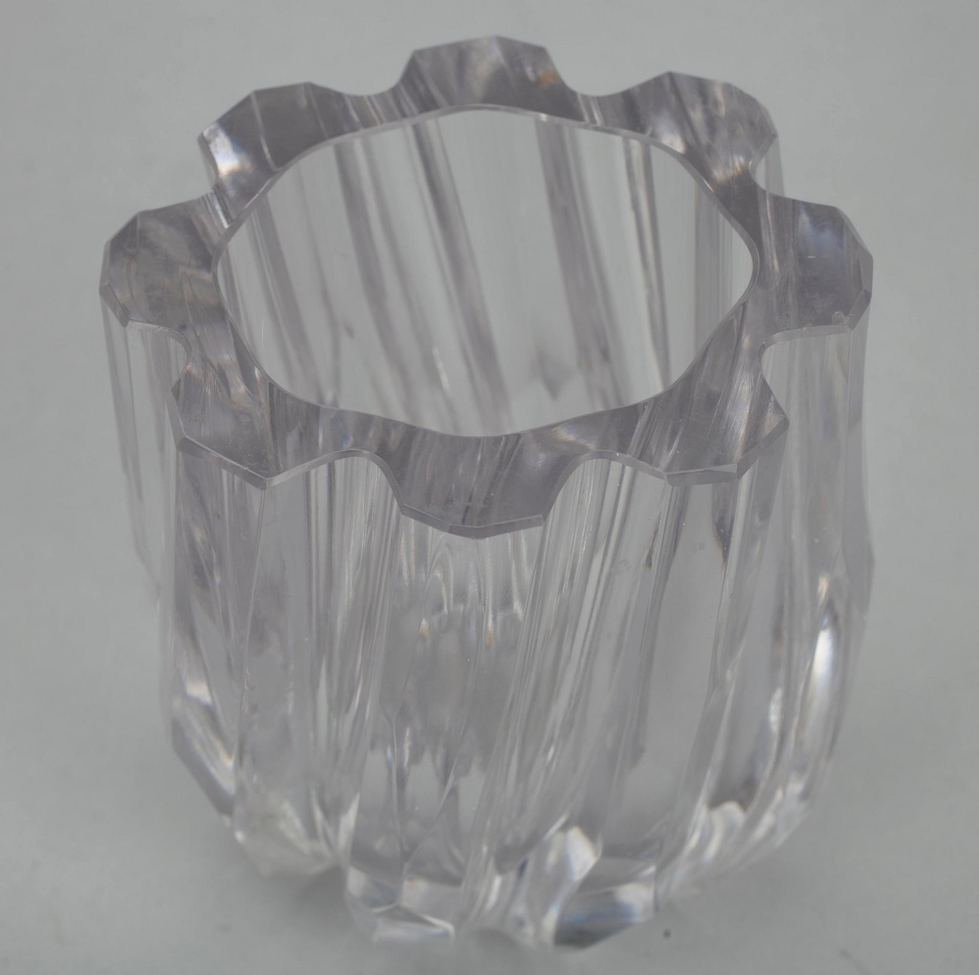 VAS, glas, signerad Tapio Wirkkala - Iittala.