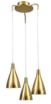 Paavo Tynell, A THREE LIGHT PENDANT LAMP.