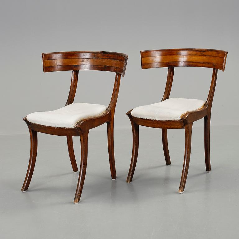 STOLAR, ett par, 1800-tal.
