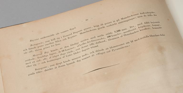 BÖCKER, 4 delar, "Pittoreskt universum eller taflor ur hela den kända verlden...", Stockholm 1838-1841.