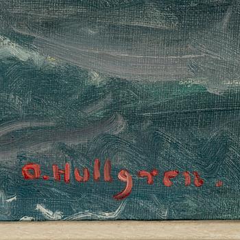 Oscar Hullgren, oil on canvas, signed.