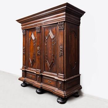 A North-German Baroque cabinet, first part of the 18th Century,