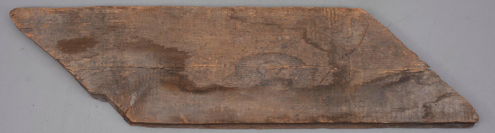TAKPANEL, trä, Sverige 1600-tal.