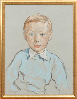 LOTTE LASERSTEIN, pastell, signerad och daterad -1952.