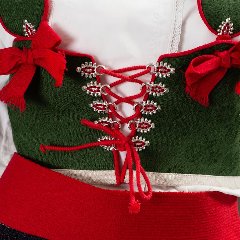 a swedish traditional dress from the 20th century.