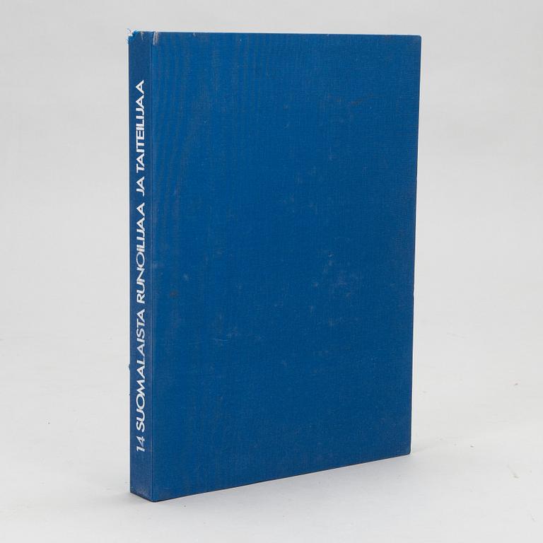 Portfolio of prints, fourteen Finnish poets and artists, Eurographica Helsinki 1978.