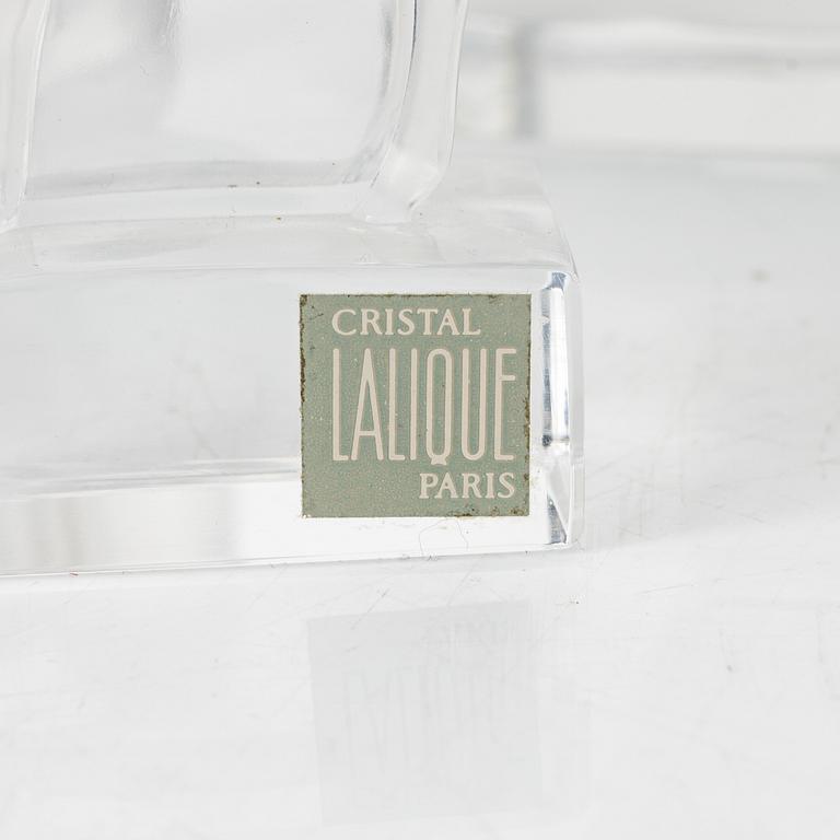 A group of the glass figurines, Lalique, France.