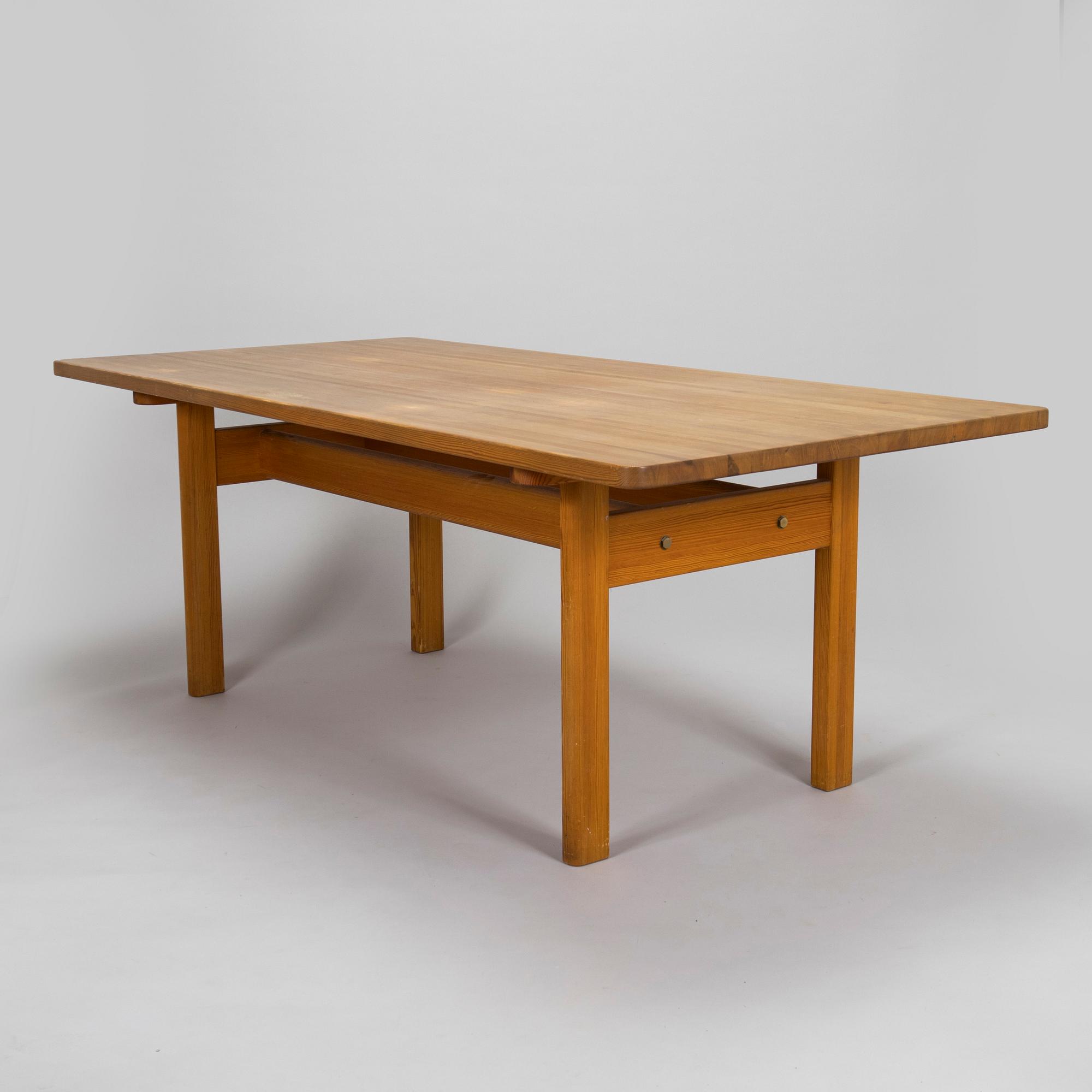 Børge Mogensen, an 'Asserbo' dining table and six chairs, Firma Karl Andersson & Söner.