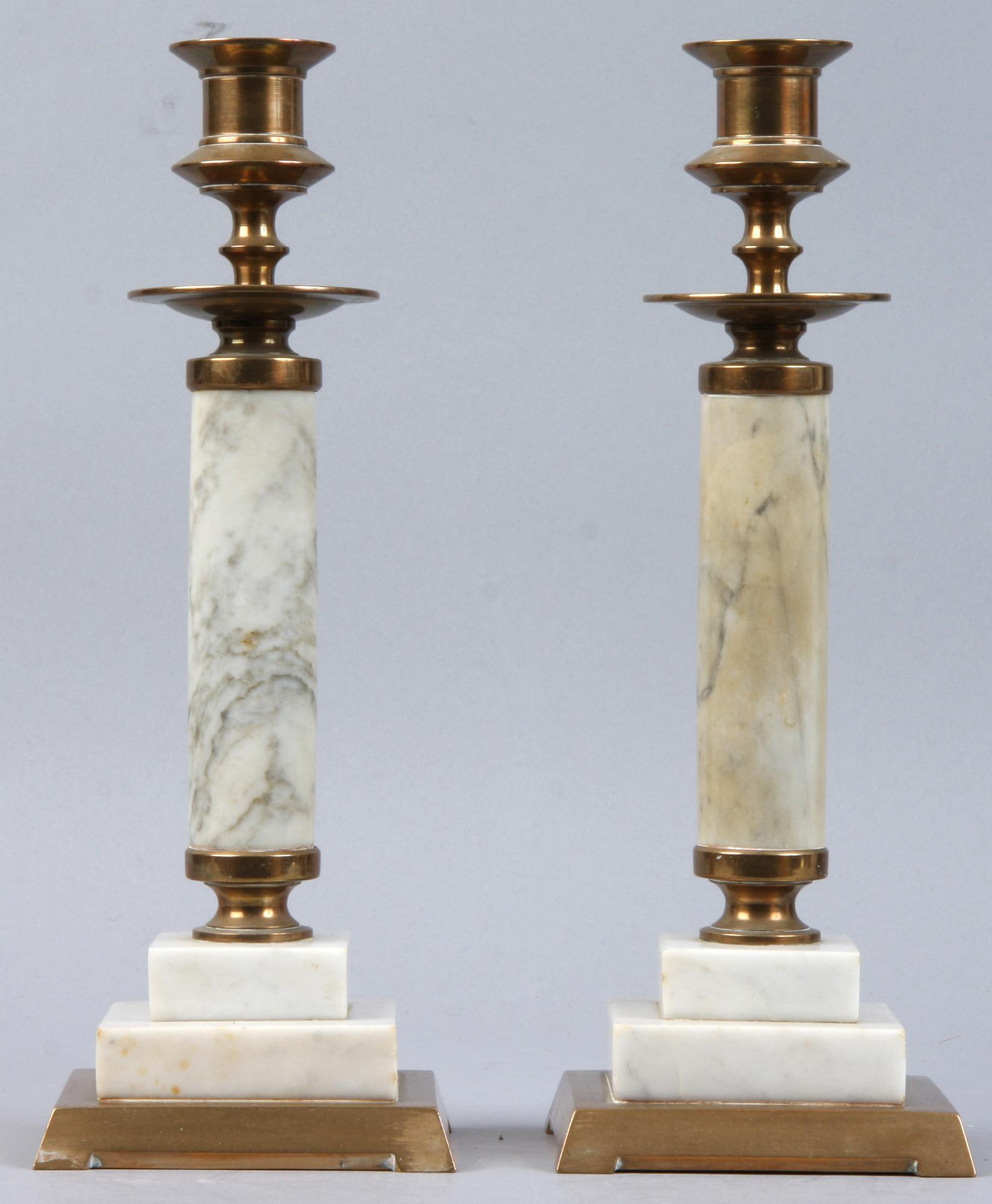 LJUSSTAKAR, 1 par, 1900- talets första del.