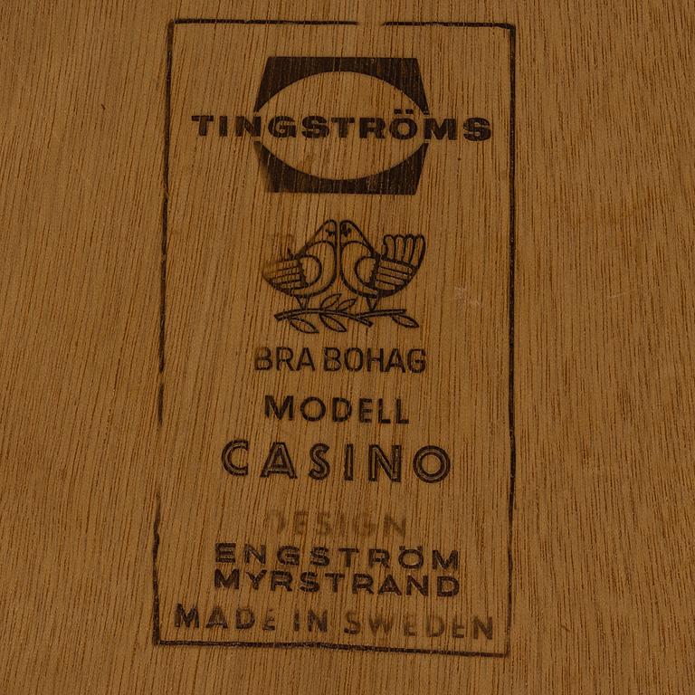 A 1960s "Casino" serving trolley design SVEN ENGSTRÖM & GUNNAR MYRSTRAND, Bra Bohag, Tingströms.