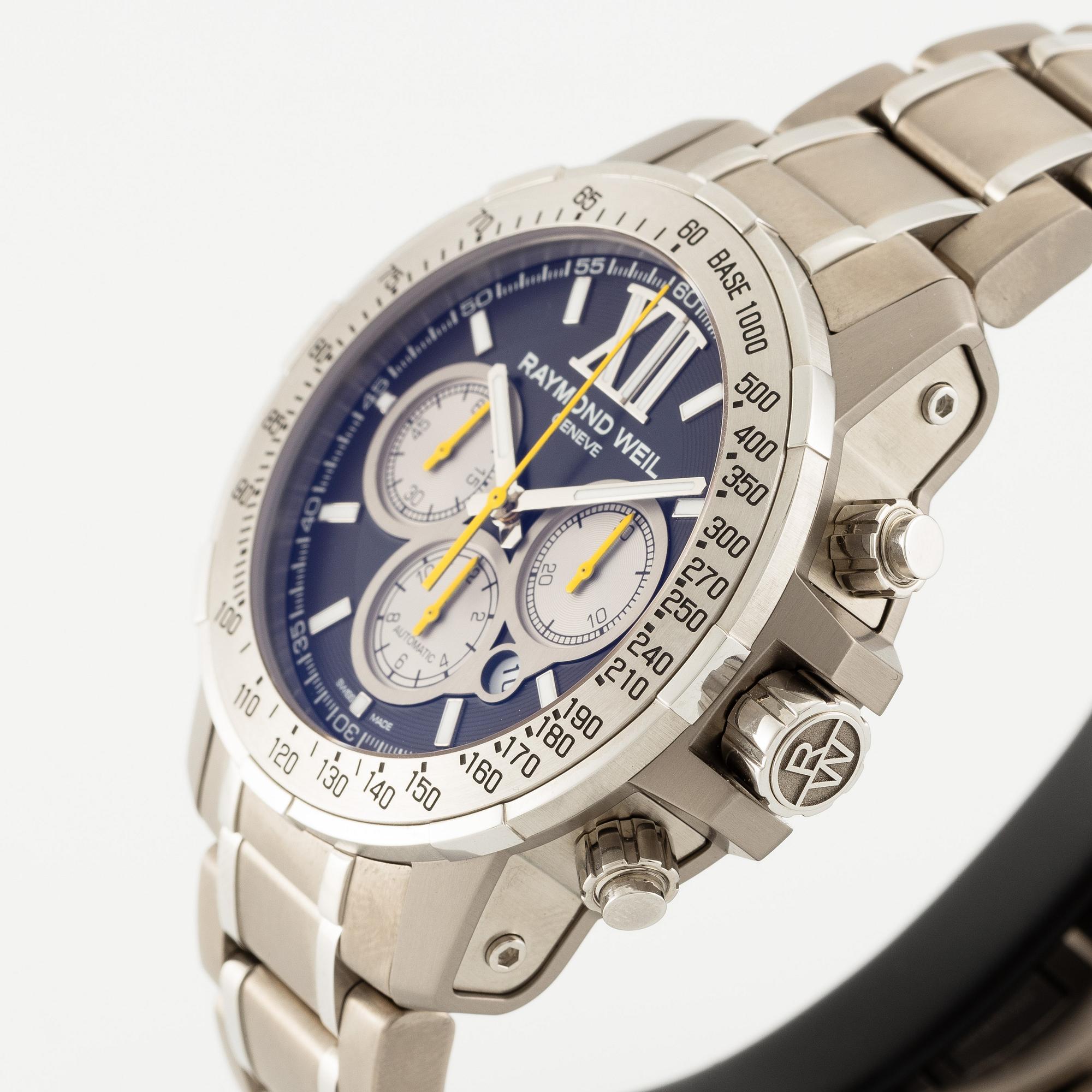 Raymond Weil, Nabucco, kronograf, armbandsur, 46 mm.